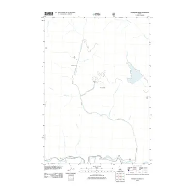 2011 Map of Thompson Creek, 2011 Print