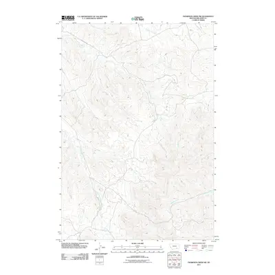 2011 Map of Thompson Creek NW, 2011 Print