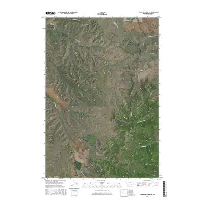 2017 Map of Thompson Creek NW, 2017 Print