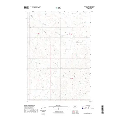 2020 Map of Thompson Creek NW, 2020 Print