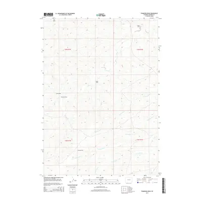 2015 Map of Thompson Draw, 2015 Print