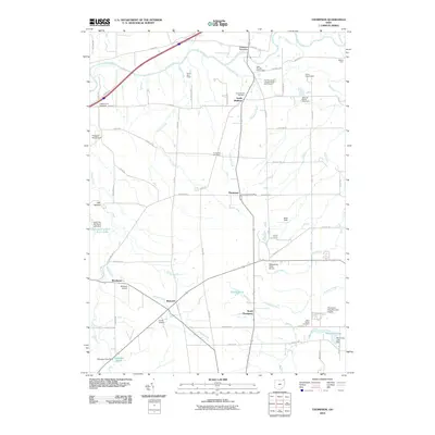 2010 Map of Thompson, 2010 Print
