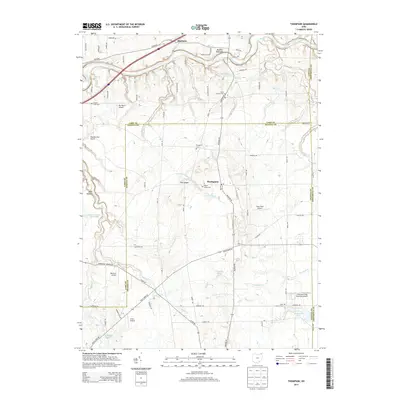 2013 Map of Thompson, 2013 Print
