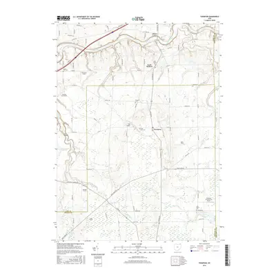 2016 Map of Thompson, 2016 Print