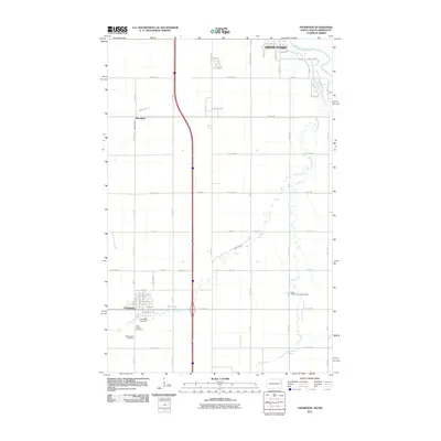 2011 Map of Thompson, 2011 Print