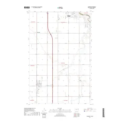 2017 Map of Thompson, 2017 Print