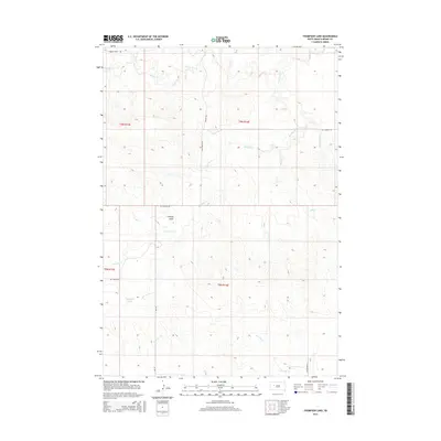 2015 Map of Thompson Lake, 2015 Print