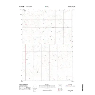 2017 Map of Thompson Lake, 2017 Print
