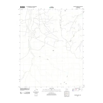 2010 Map of Thompson Mesa, 2010 Print