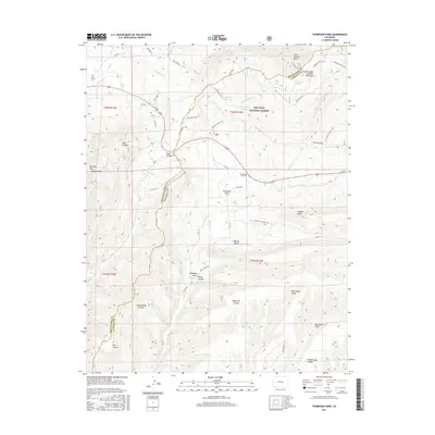 2016 Map of Thompson Park, 2016 Print