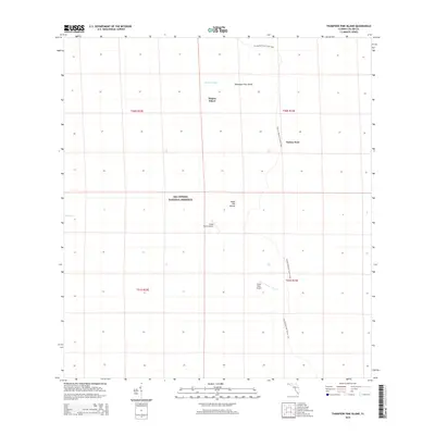 2015 Map of Thompson Pine Island, 2015 Print
