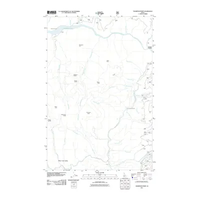 2011 Map of Thompson Point, 2011 Print