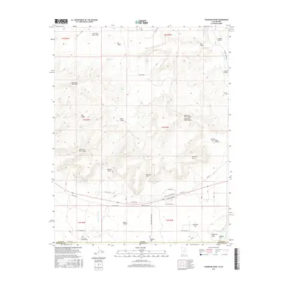 2017 Map of Thompson Point, 2017 Print