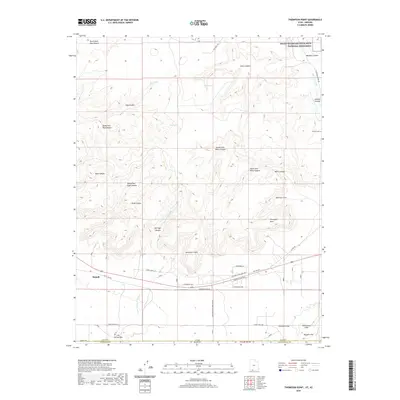 2020 Map of Thompson Point, 2020 Print