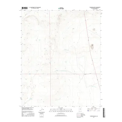 2017 Map of Thompson Ranch, 2017 Print