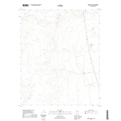 2020 Map of Thompson Ranch, 2020 Print