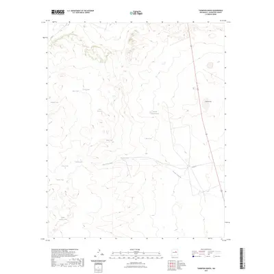 2023 Map of Thompson Ranch, 2023 Print
