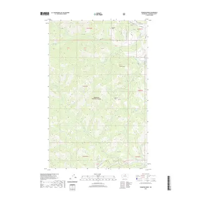 2020 Map of Thompson Ridge, 2020 Print