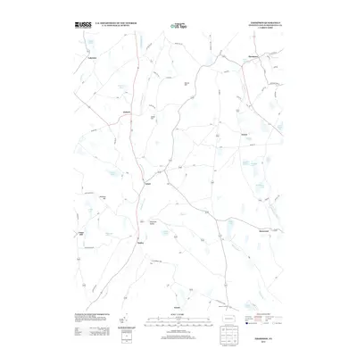 2013 Map of Thompson, 2013 Print