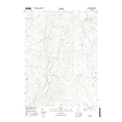 2016 Map of Thompson, 2016 Print