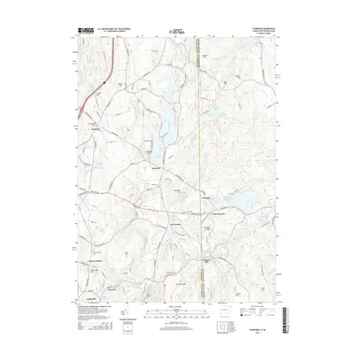 2015 Map of Thompson, 2015 Print