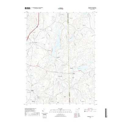 2018 Map of Thompson, 2018 Print