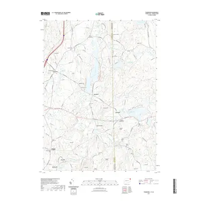 2021 Map of Thompson, 2021 Print