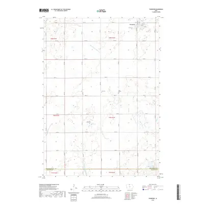 2018 Map of Thompson, 2018 Print