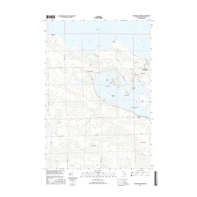 2017 Map of Thompsons Harbor, 2017 Print