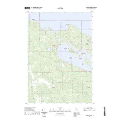 2023 Map of Thompsons Harbor, 2023 Print