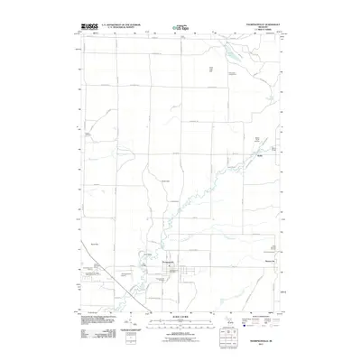 2011 Map of Thompsonville, 2011 Print
