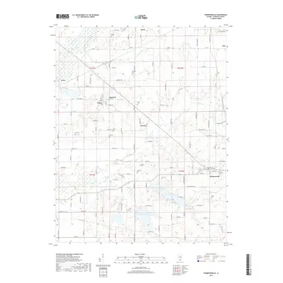 2018 Map of Thompsonville, 2018 Print
