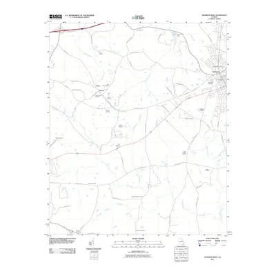 2011 Map of Thomson West, 2011 Print