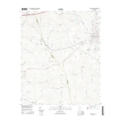 2014 Map of Thomson West, 2014 Print