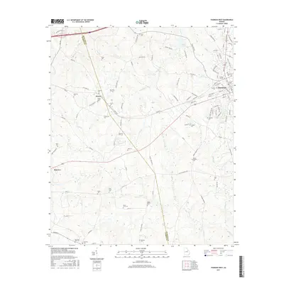 2017 Map of Thomson West, 2017 Print