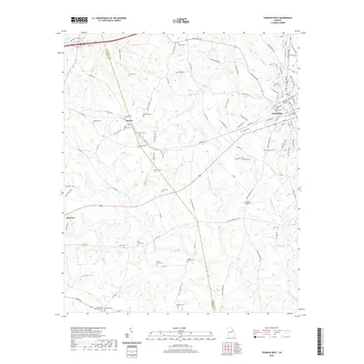 2020 Map of Thomson West, 2020 Print