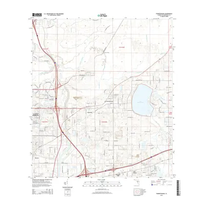 2015 Map of Thonotosassa, 2015 Print