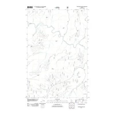 2011 Map of Thor Mountain, 2011 Print