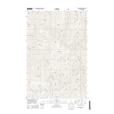 2013 Map of Thor Mountain, 2013 Print