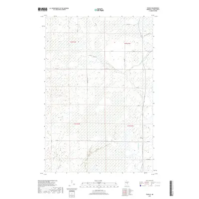 2019 Map of Thor SE, 2019 Print