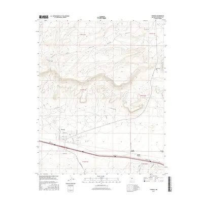 2017 Map of Thoreau, 2017 Print