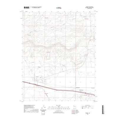 2020 Map of Thoreau, 2020 Print