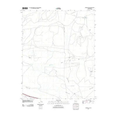 2011 Map of Thoreau NE, 2011 Print