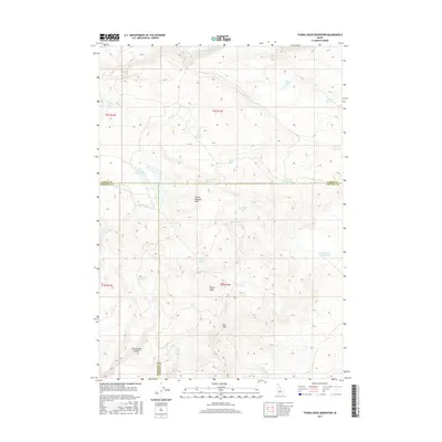 2017 Map of Thorn Creek Reservoir, 2017 Print