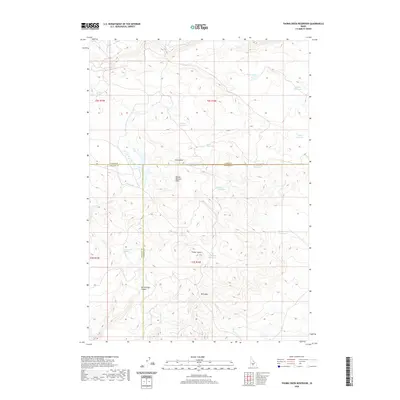 2020 Map of Thorn Creek Reservoir, 2020 Print