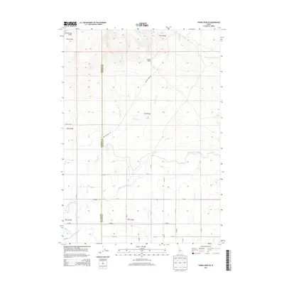 2013 Map of Thorn Creek SE, 2013 Print
