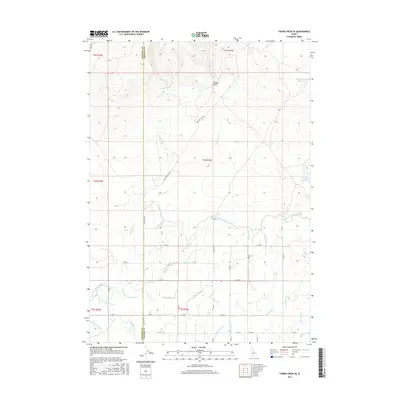 2017 Map of Thorn Creek SE, 2017 Print