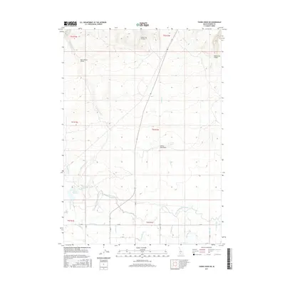 2017 Map of Thorn Creek SW, 2017 Print