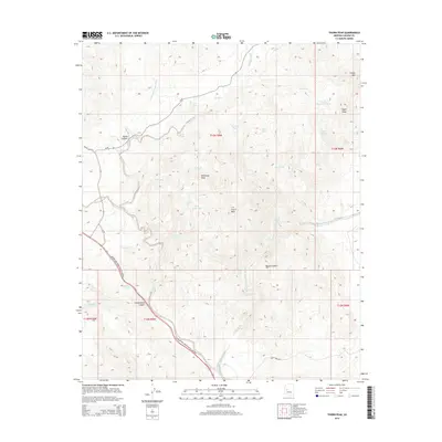 2014 Map of Thorn Peak, 2014 Print