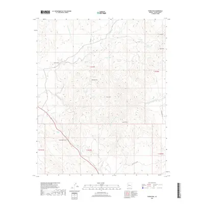 2018 Map of Thorn Peak, 2018 Print